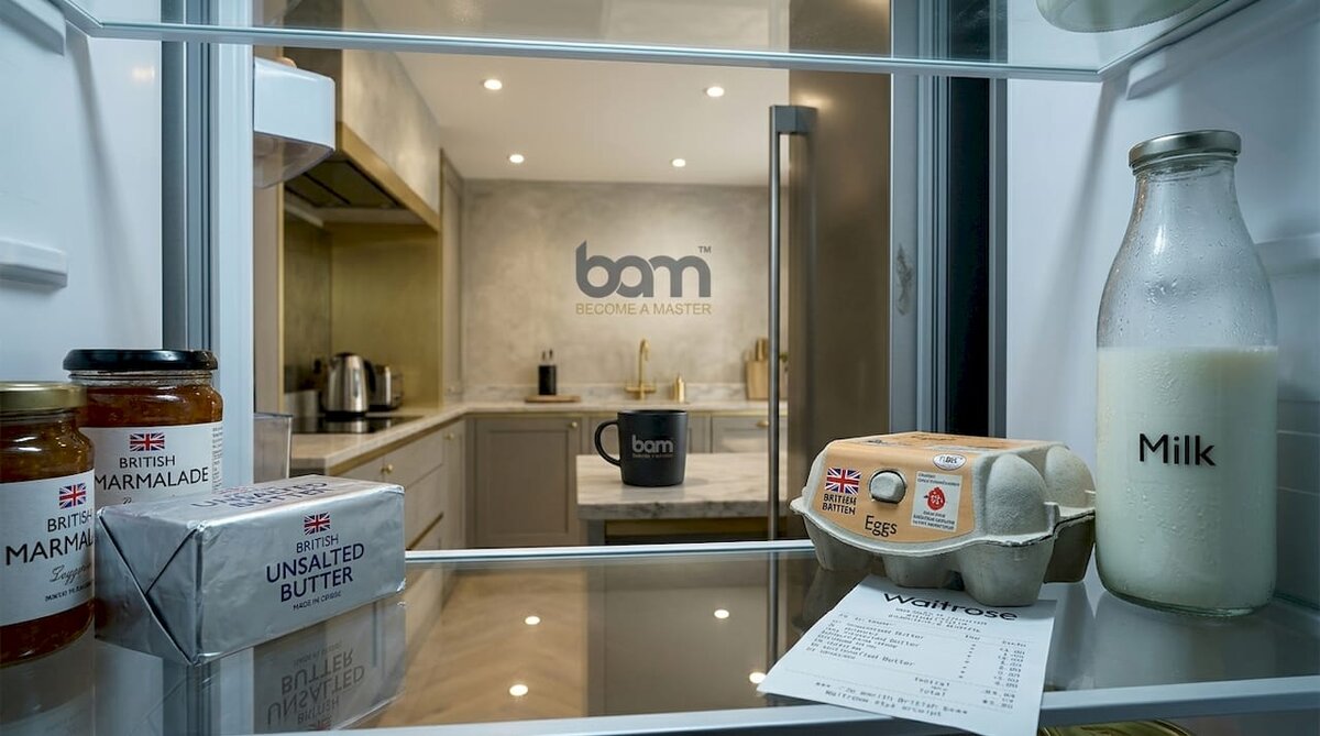 Butter stored in real home refrigerator