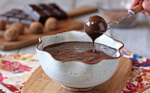 melted chocolate