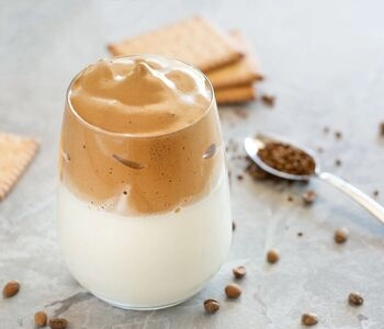 viral iced coffee: creamy dalgona coffee