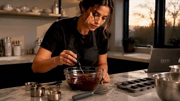 how to temper chocolate: a home bakers guide