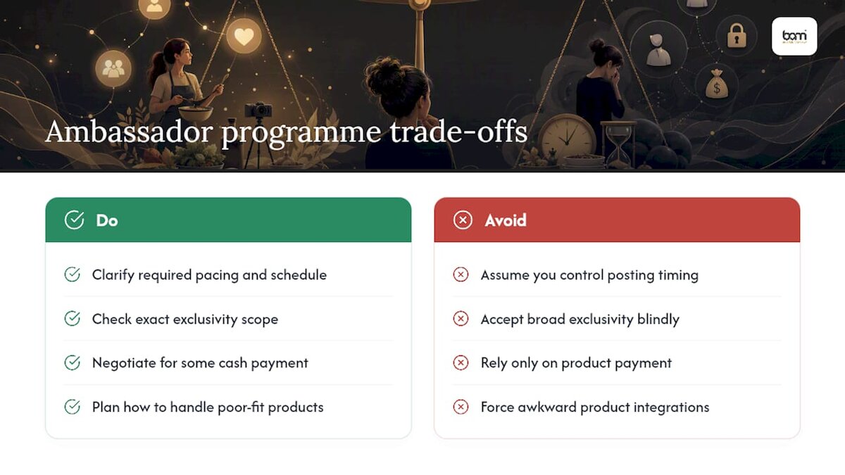 What Are the Real Drawbacks of Joining an Ambassador Programme? — overview diagram