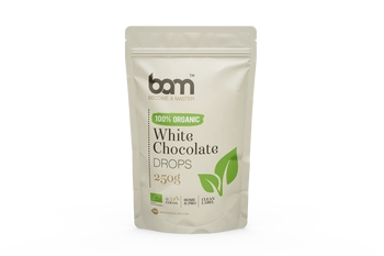 Organic white chocolate, 250g