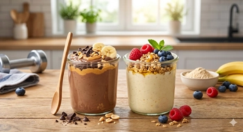 Protein pudding Vanilla, with sweetener
