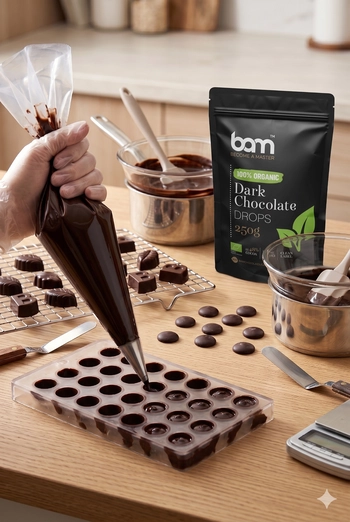 Organic dark chocolate, 250g