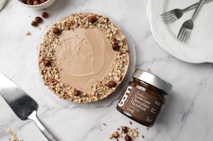 hazelnut cheesecake without baking