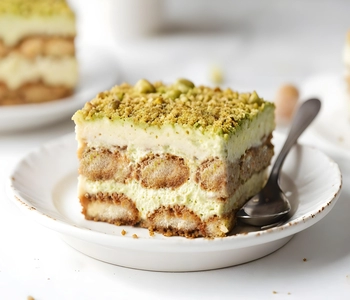 Pistachio tiramisu