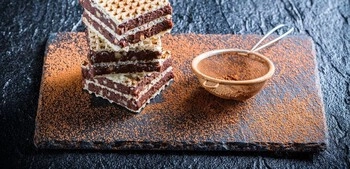 Chocolate waffles - from stand-alone snack to inspiration for creativity